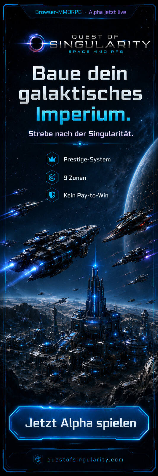 Quest of Singularity – Baue dein galaktisches Imperium